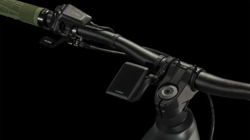 Cube Stereo Hybrid 160 HPC TM 750 Electric Mountain Bike in Grey and Olive Green - Ex-Hire-4